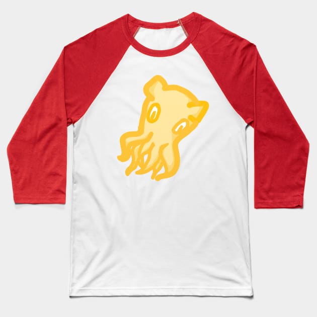 Dumbo Octopus Baseball T-Shirt by themanyartsofknight